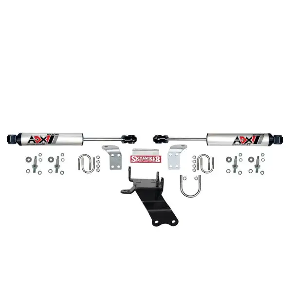 Skyjacker 18-24 Jeep Gladiator JL ADX 2.0 Dual Stabilizer Kit w/ CNC Machined Polished Alum.