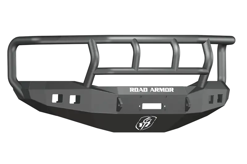 Road Armor 06-09 Dodge 2500 Stealth Front Winch Bumper w/Titan II Guard - Tex Blk