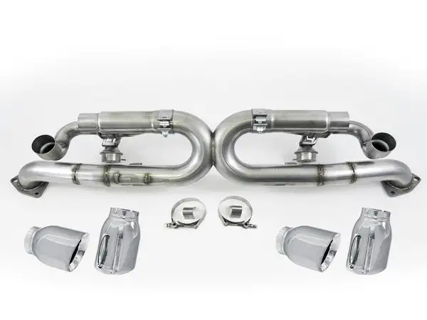 AWE Tuning AWE SwitchPathâ„¢ Exhaust for Porsche 991 - Non-PSE cars - Chrome Silver Tips - 3025-42012