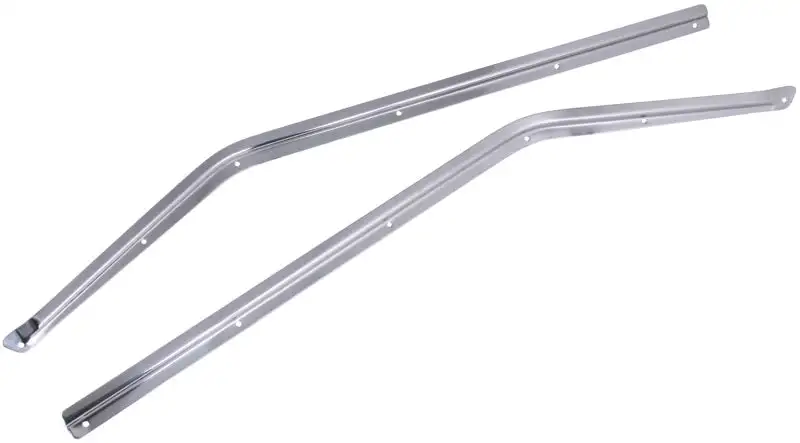 Rugged Ridge Jeep Wrangler YJ Stainless Steel Half Door Retaining Channel