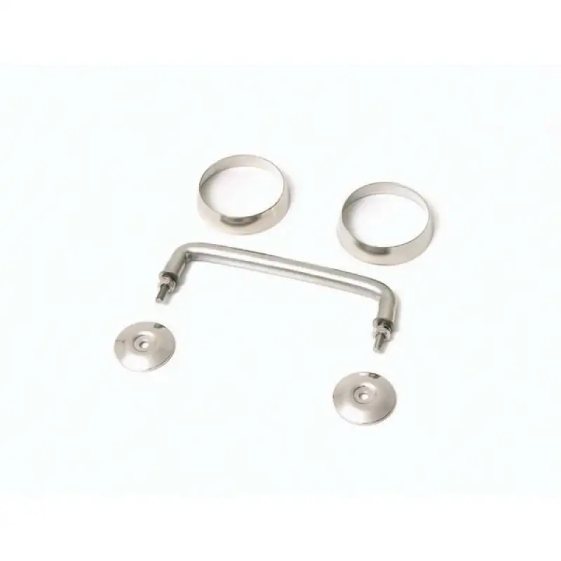 Rugged Ridge Jeep Wrangler Stainless Steel Windshield Tie Down Kit