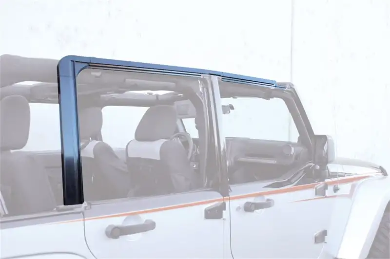 Rampage Jeep Wrangler(JK) Unlimited Door Surround Kit - Black