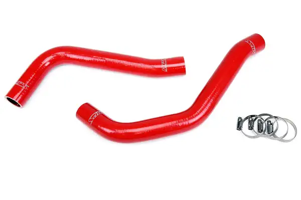 HPS Reinforced Red Silicone Radiator Hose Kit Coolant for Toyota 03-09 4Runner 4.0L V6 (57-1784-RED)