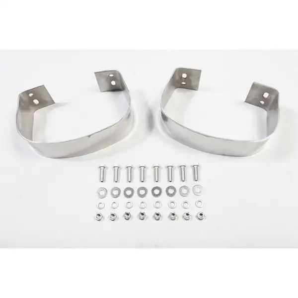 Rugged Ridge 76-95 Jeep CJ / Jeep Wrangler Stainless Steel Rear Bumperettes