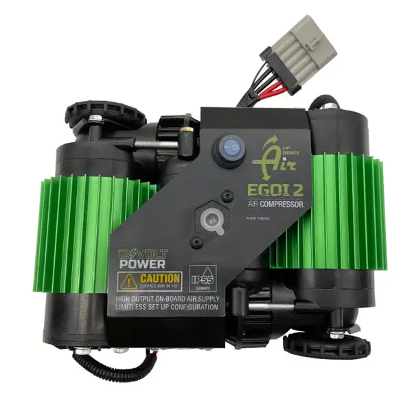 EGOI II Permanent On Board Dual Motor Air Compressor System 6.35 CFM Up Down Air - 12099918 - Up Down Air