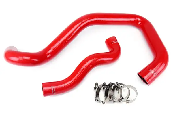 HPS Red Reinforced Silicone Radiator Hose Kit Coolant for Ford 03 07 Excurs (57-1214-RED)