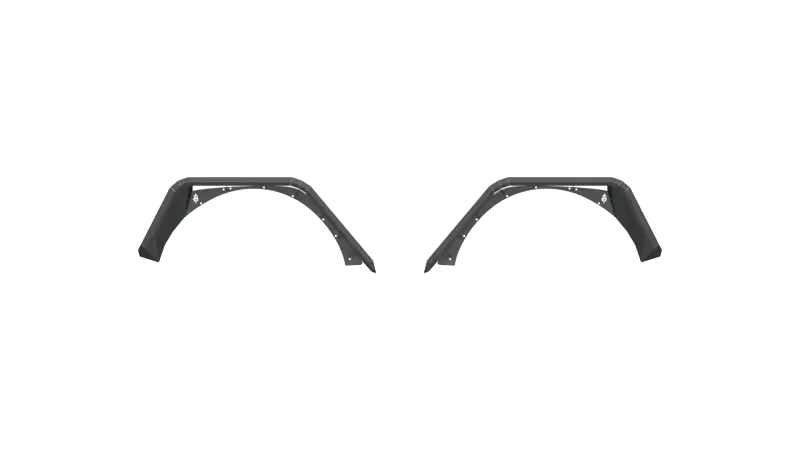 Road Armor 18-20 Jeep Wrangler JL Stealth Rear Fender Flare Body Armor - Tex Blk