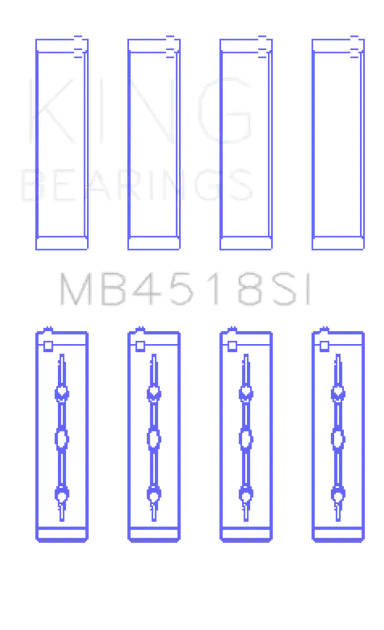 King 11-20 Chrysler 300 / Dodge Grand Caravan (Size +0.25mm) Main Bearing Set