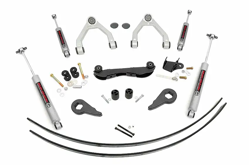Fits Chevy C1500/K1500 Truck&SUV 4WD (1988-1999) 2-3" Lift Kit; Rear AAL; 17030