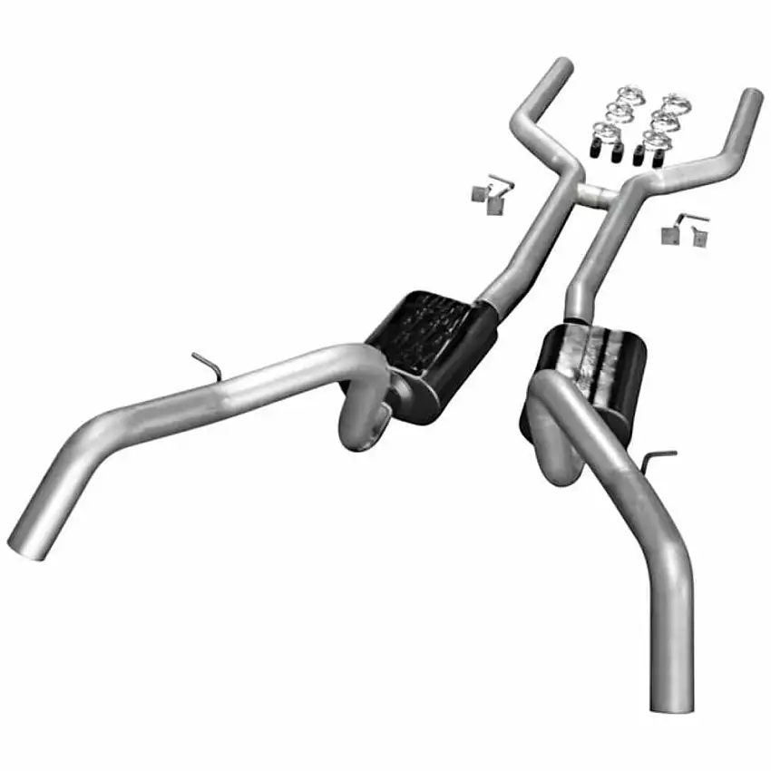 1967-1969 Chevrolet Camaro Crossmember-back Exhaust System 3 in V8 Flowmaster 17201