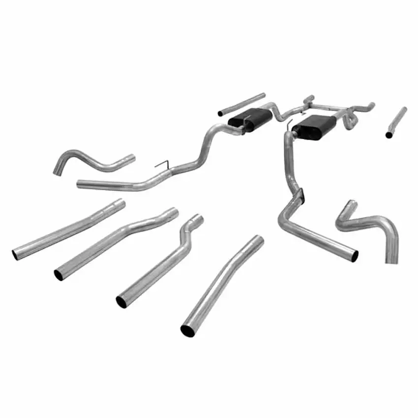 1967-1972 Chevrolet C10 Pickup Crossmember-back Exhaust System Flowmaster Americ