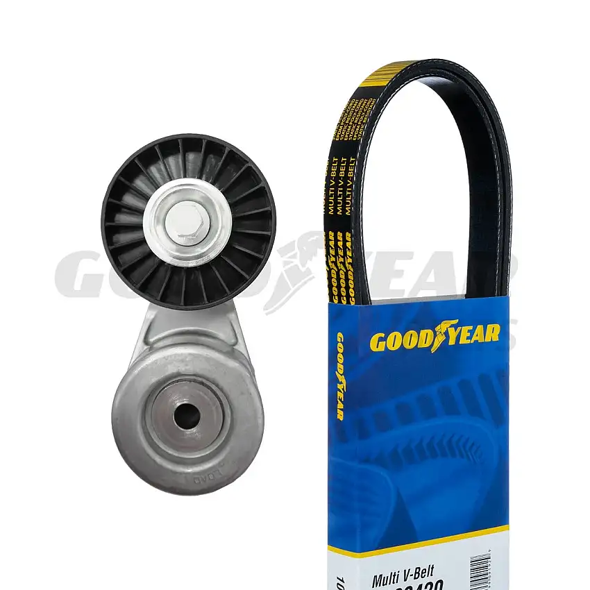 1988-1995 Ford F-250 Serpentine Belt Drive Component Kit Goodyear 3059