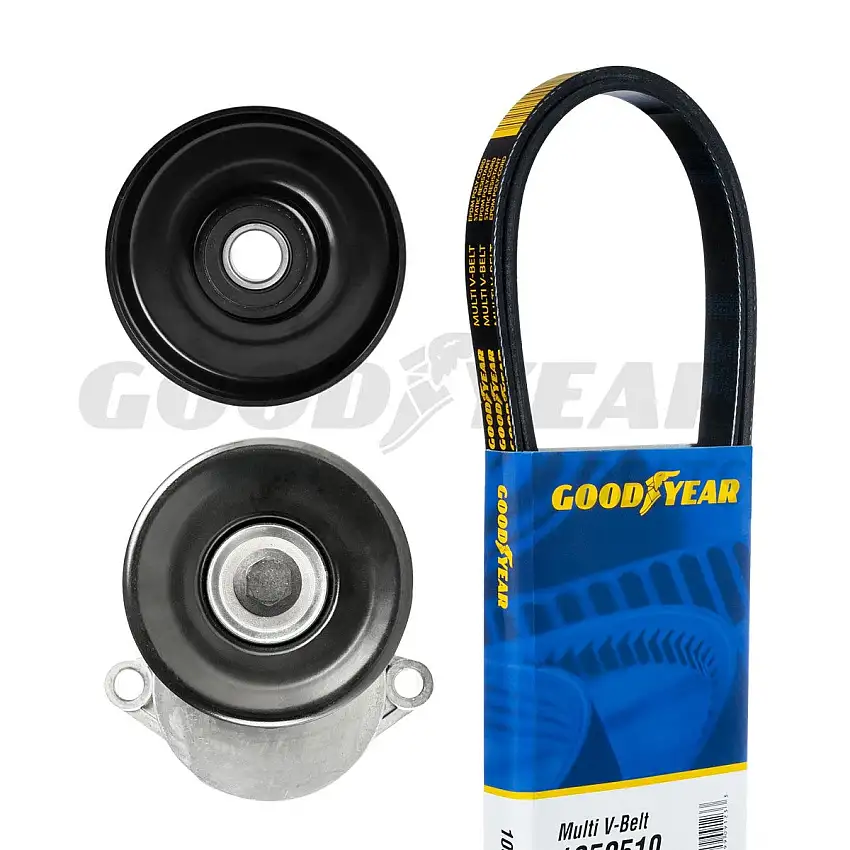 1994-1997 Saturn SC2 Serpentine Belt Drive Component Kit Goodyear 3012