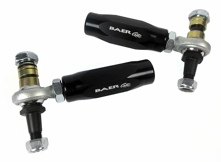 1994-2004 Mustang Tracker Adjustable Front Tie Rods Bump Steer Kit 3261007