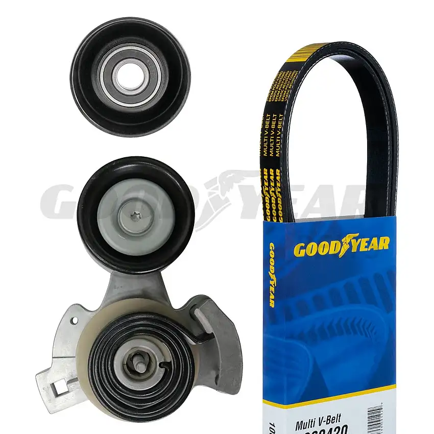 1995-2002 Lincoln Continental Serpentine Belt Drive Component Goodyear 3140