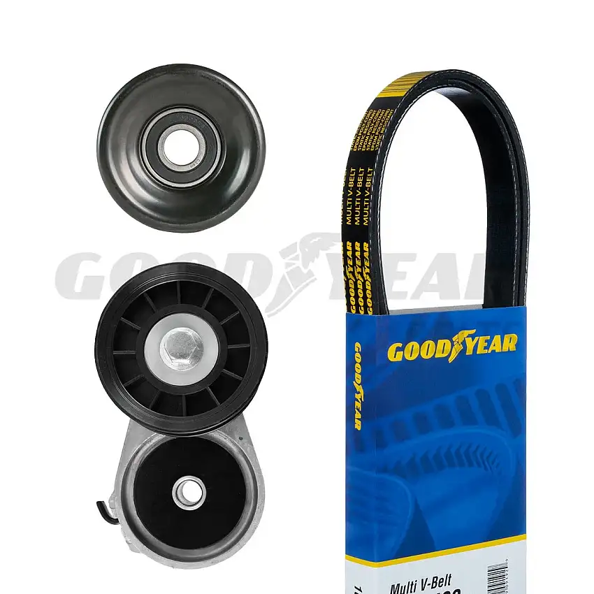 1996 Ford Windstar Serpentine Belt Drive Component Kit Goodyear 3056