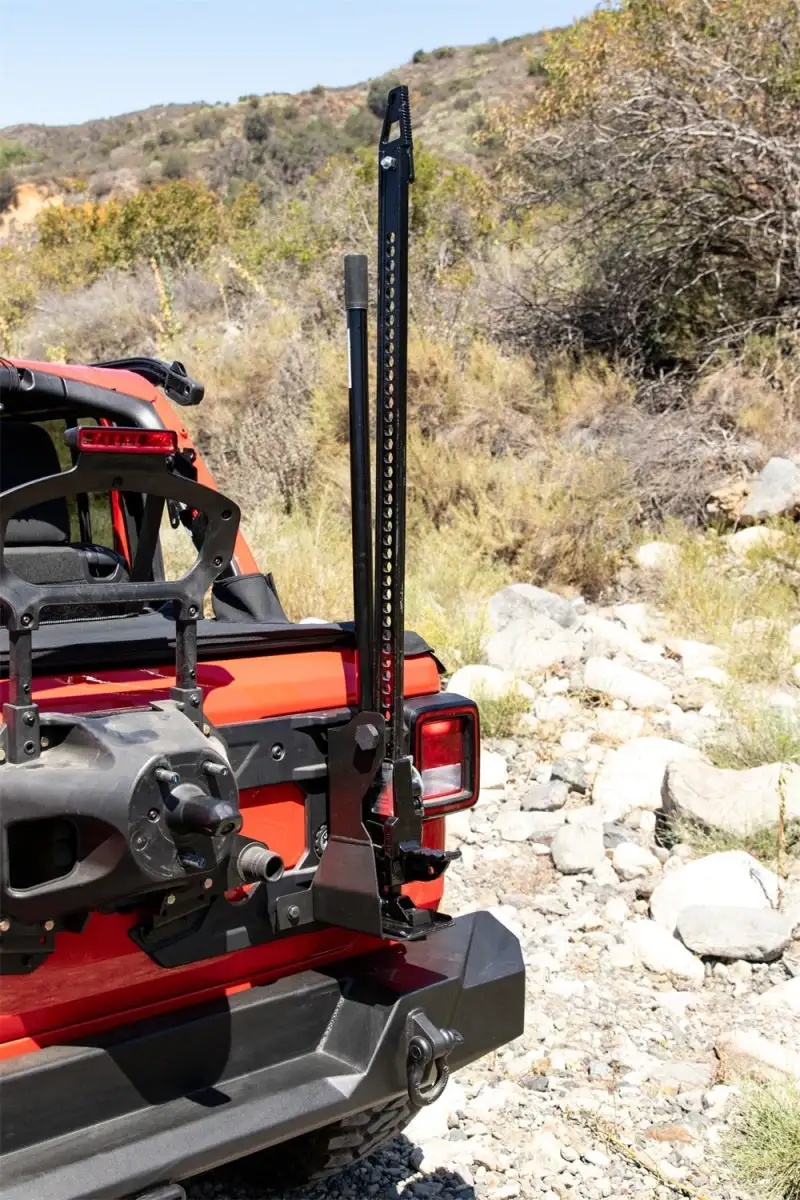 Rampage Jeep Wrangler(JL) Offroad Jack Mount - Black