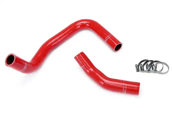 HPS Red Reinforced Silicone Radiator Hose Kit Coolant for Toyota 85-87 Corolla AE86 (57-1202-RED)