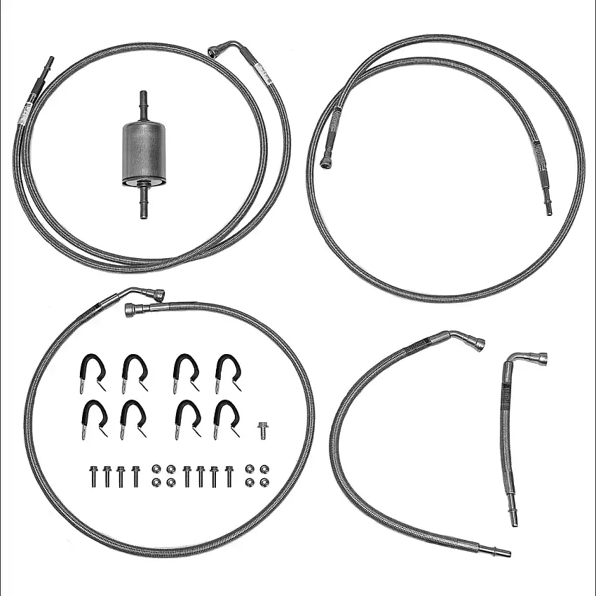 2004-06 Chevy Suburban 1500 Quick Fix Fuel Line w/ Flex Fuel/Filter QFF0013SS