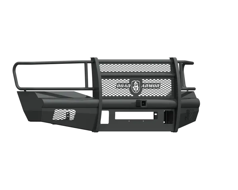 Road Armor 06-09 Dodge 2500 Vaquero Front Bumper Full Guard 2in Receiver - Tex Blk
