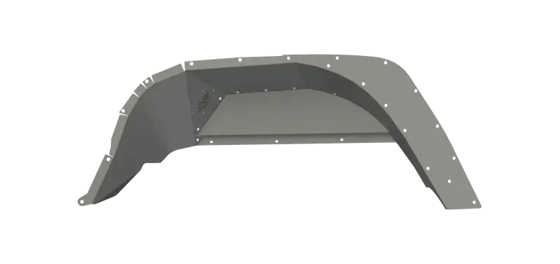 Road Armor 2020 Jeep Gladiator JT Stealth Rear Fender Liner Body Armor - Raw