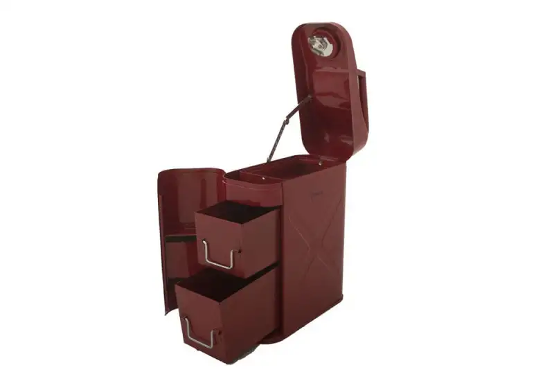 Rampage Universal Trail Can Utility/Tool Box - Red