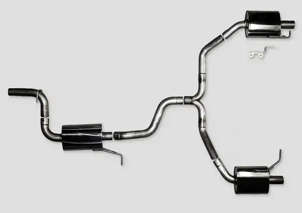 AWE Tuning Touring Edition Exhaust for VW CC 2.0T - Dual Outlet - Chrome Silver Tips (3010-32018)