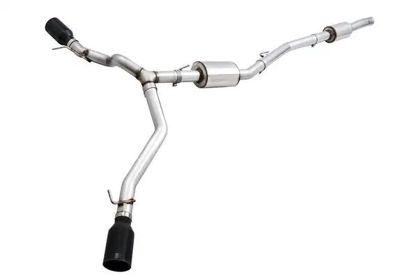 AWE Tuning Tread Edition Catback Dual Exhaust for Jeep JT 3.6L - Diamond Black Tips (3015-33101)