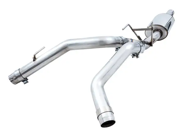 AWE Tuning 0FG Dual Rear Exit Catback Exhaust for 4th Gen RAM 1500 5.7L (without bumper cutouts) - Diamond Black Tips (3015-33104)
