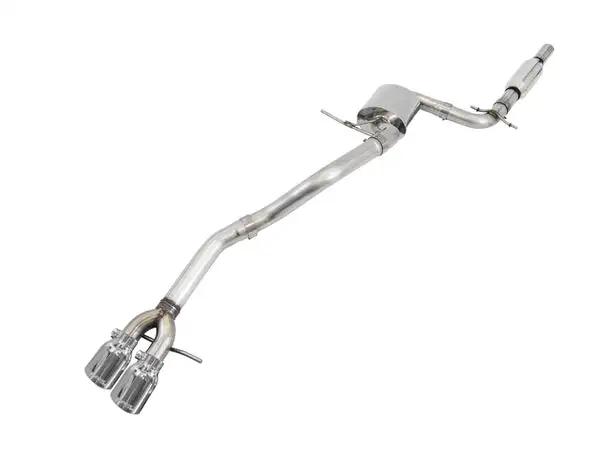 AWE Tuning Track Edition Exhausts for MK5 Jetta, MK6 Sportwagen 2.5L - Chrome Silver Tips (3020-22024)