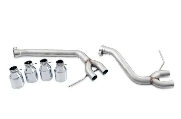 AWE Tuning Track Edition Exhaust System for Porsche Macan S / GTS / Turbo - Chrome Silver 102mm Tips (3020-42040)