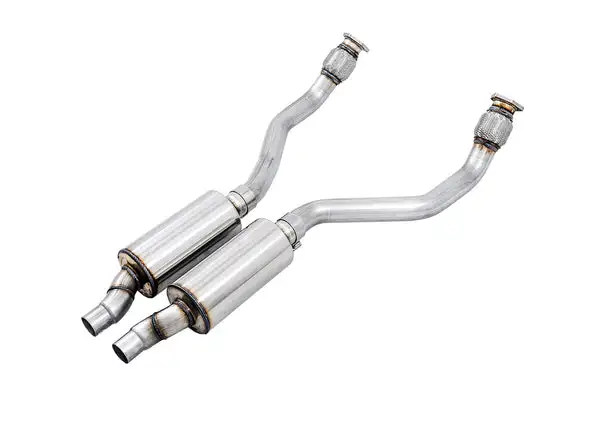 AWE Tuning Resonated Downpipes for Audi 3.0T (3215-11030)