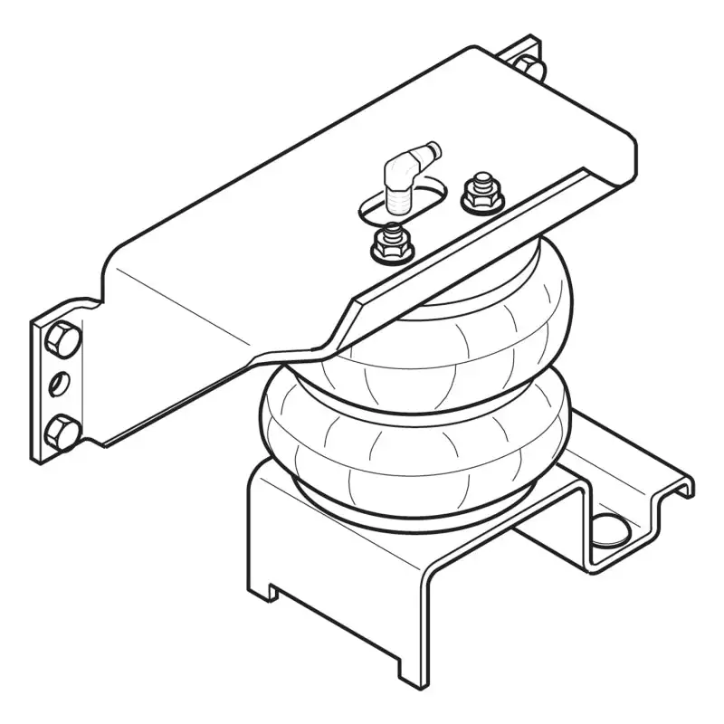 Firestone Ride-Rite Air Helper Spring Kit Rear 16K-22K GVWR (Not Thor Motorhomes) (W217602170)