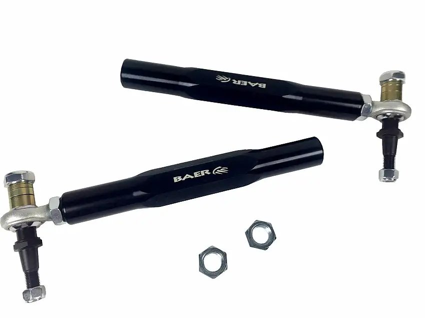 1971-1972 GS Tracker Adjustable Front Tie Rods Bump Steer Kit 3301013