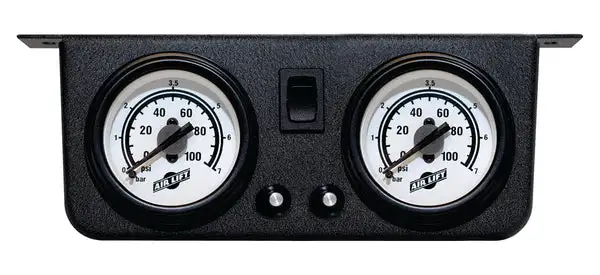 Air Lift Dual Gauge Panel Assembly for 25812(26159)