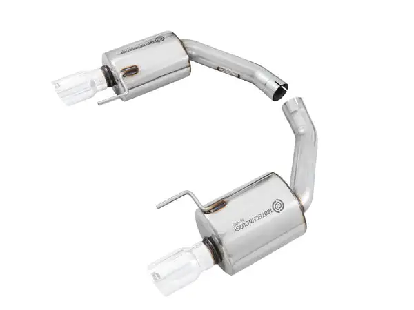 AWE Tuning Track-to-Touring Conversion Kit for S550 Mustang GT - Dual Tip (3815-11030)