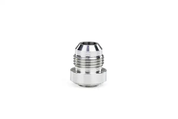 HPS Weld-on AN flare bung for custom fabrication, catch can, fuel tank, etc (7108AL)