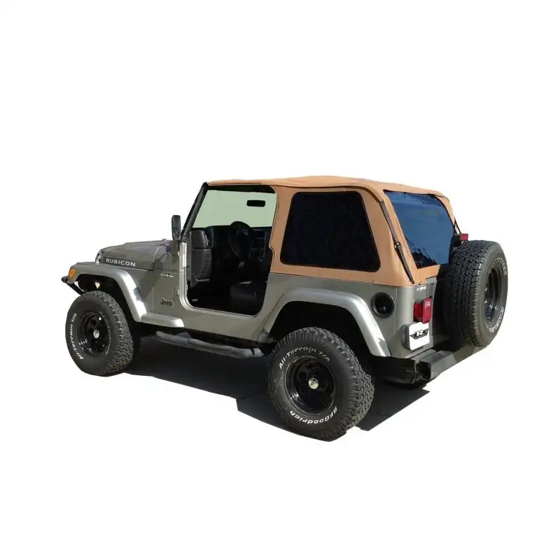 Rampage Jeep Wrangler(TJ) Frameless Soft Top Kit - Spice