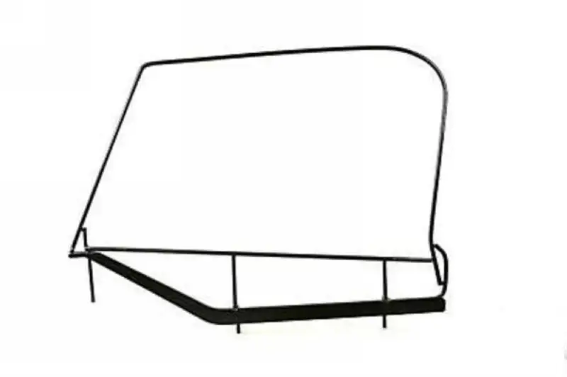 Rampage Jeep Wrangler(TJ) Window Frame Only - Black