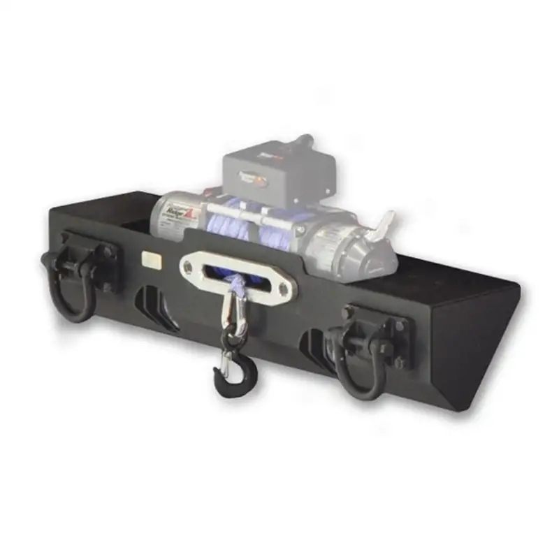 Rugged Ridge XHD Winch Mount Front Bumper Jeep Wrangler