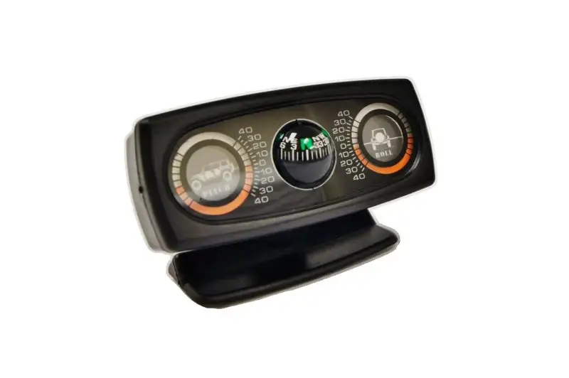Rampage Universal Clinometer With Compass - Black