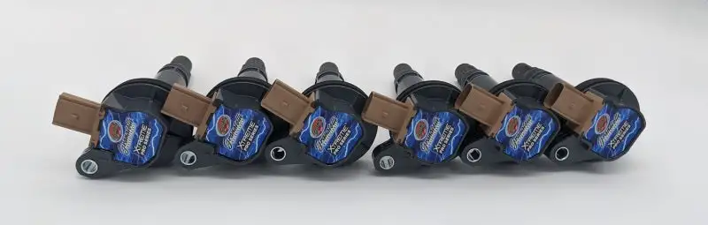 Granatelli 11-16 Ford EcoBoost 3.5TT Hi-Perf Coil-On-Plug Wire Conn Kit w/Coil Packs (65K Volts)