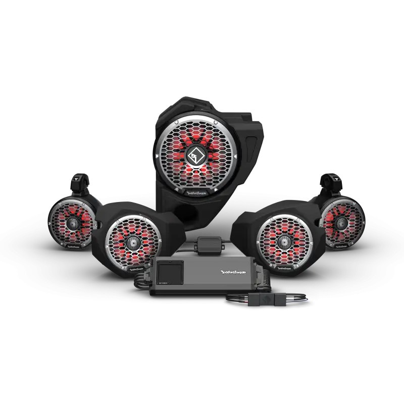 Rockford Fosgate 14+ RZR Stage-5 Audio System For Ride Command (Gen-3)