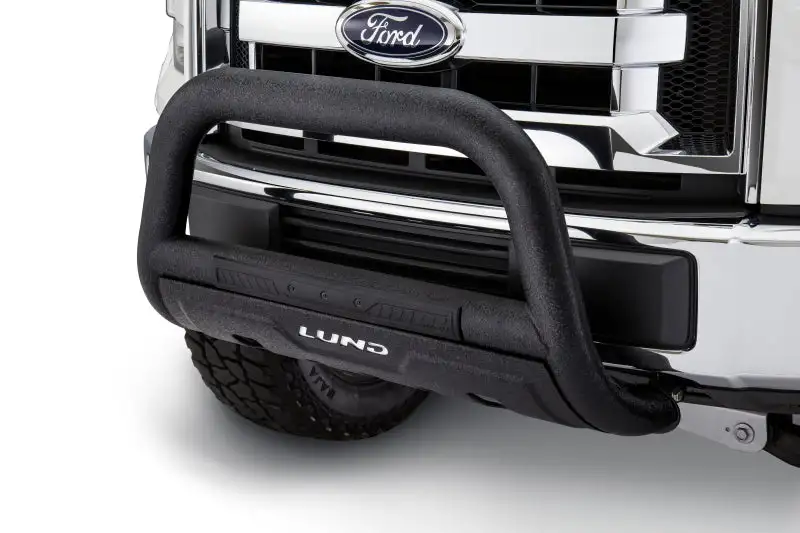 Lund Ford F-150 (Excl. Heritage) Bull Bar w/Light & Wiring - Black