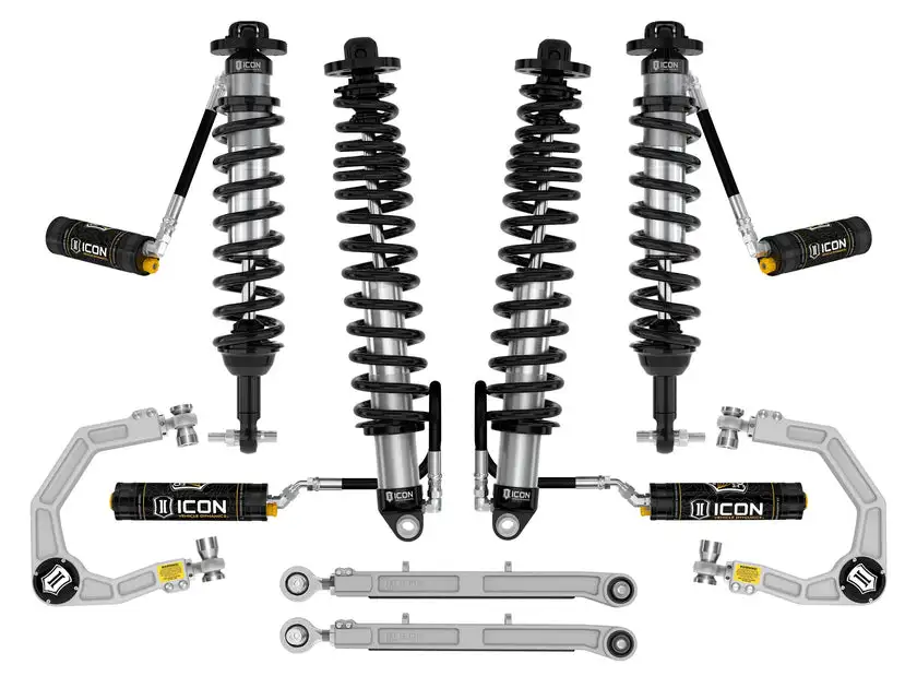 ICON 2021+ Bronco Complete Suspension System Stage 6 Billet 3-4" Non Sasquatch