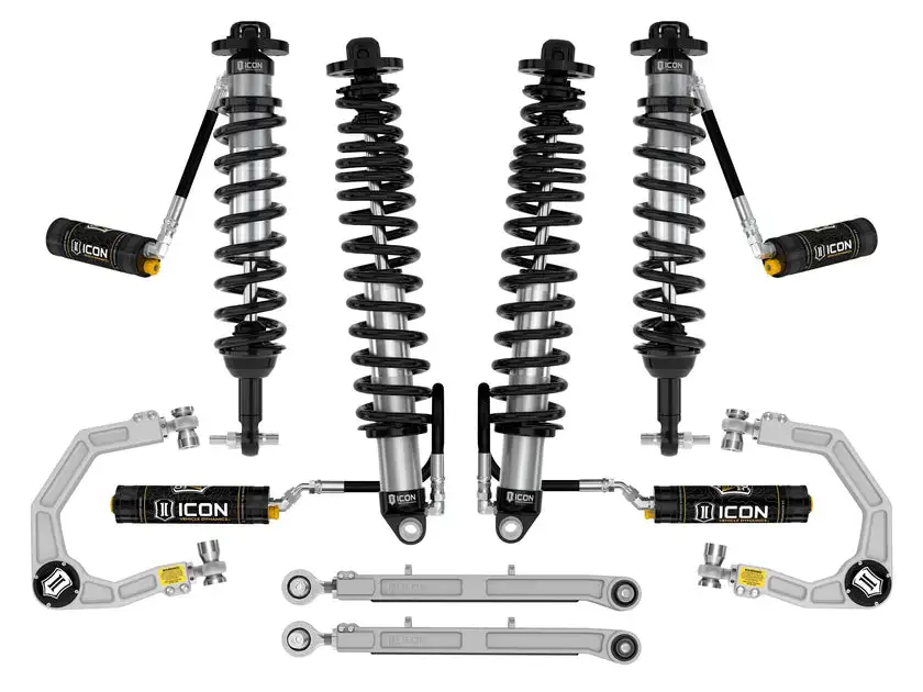 ICON 2021+ Bronco Complete Suspension System Stage 6 Billet 2-3" Sasquatch