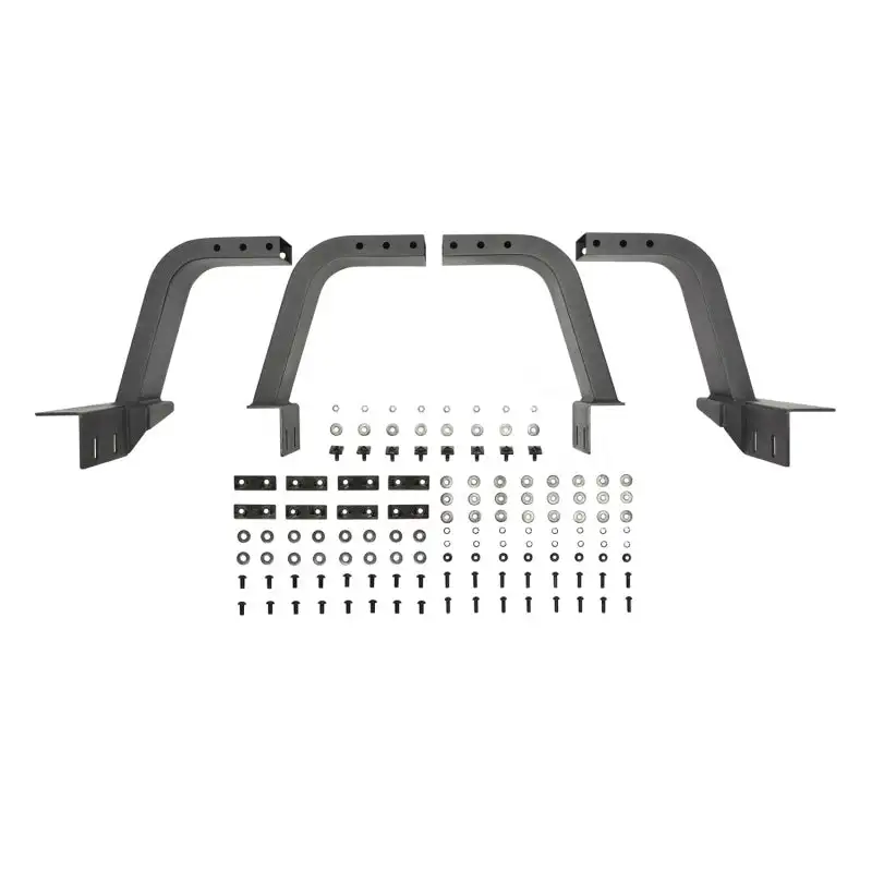 Westin Jeep Gladiator Overland Cargo Rack Base - Textured Black