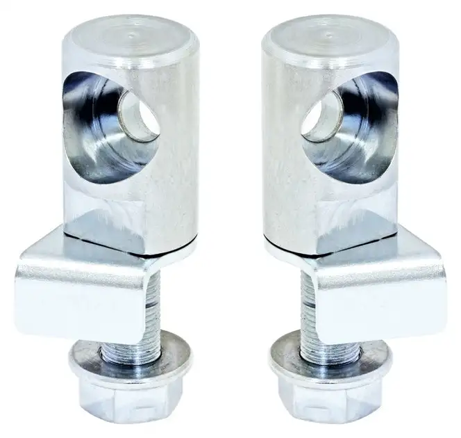 RockJock Adjustable Sway Bar End Link Mount Kit 9/16in -18 RH Thread