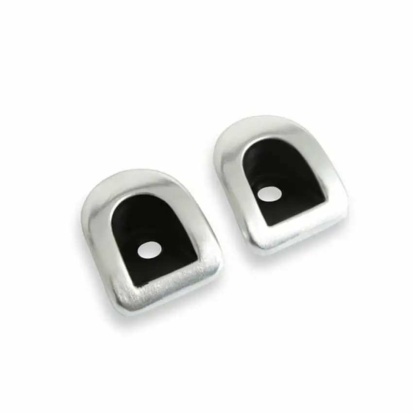 Door Lock Grommet Brushed Aluminum fits Ford Mustang 05-14 Drake 5R3Z-6322050-1A