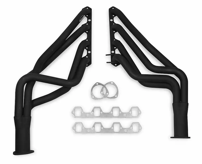 1964-1973 Ford Mustang V8 Long Tube Headers Hooker Competition - Painted 6901HKR